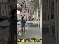 كيس الفلتر المضاد للثبات البوليستر 550GSM غشاء PTFE لجمع الغبار