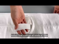 حقيبة فلتر بوليستر الصناعية غشاء PTFE لترشيح الهواء