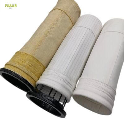 جودة  PPS, fiberglass, aramid filter sleeves for boiler, cement plant, incinerator flue gas dust removal. مصنع