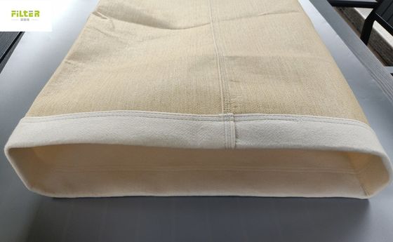 مصنع خلط الأسفلت الغبار جامع كيس مرشح الأراميد 500gsm