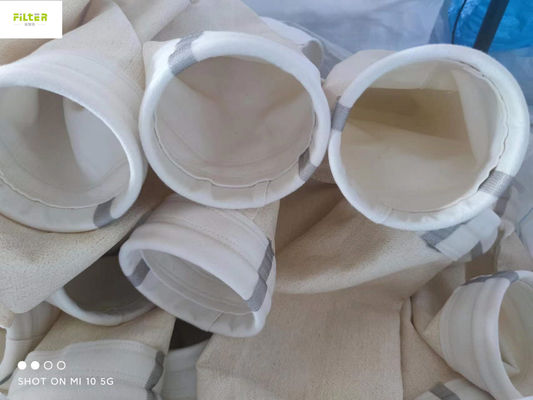 500GSM نومكس PTFE مرشح غشاء الجوارب مع حلقة SS