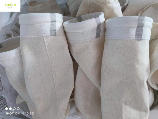 كيس مرشح جامع الغبار Nomex Aramid Polyester PPS P84 PTFE Fiberglass