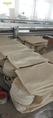 مخصص الصناعية 550GSM كيس مرشح أراميد نومكس مع سلك SS