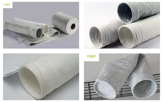 PP الأراميد PPS PTFE الألياف الزجاجية الغبار جامع تصفية القماش العرض 2.2m 450-800gsm