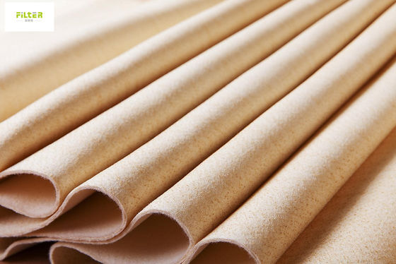 ارتفاع درجة الحرارة نومكس أراميد كيس القماش تصفية الغبار لغبار الفحم