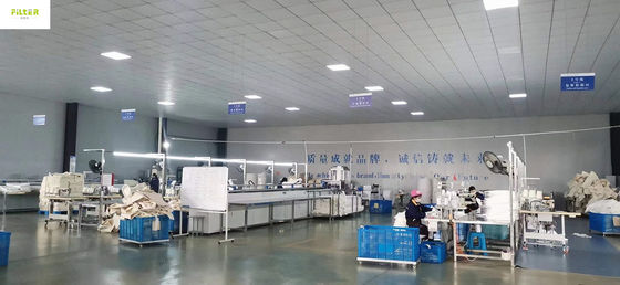 شعرت البوليستر نومكس PPS PTFE إبرة غير المنسوجة حقيبة مرشح لمعدات الغبار