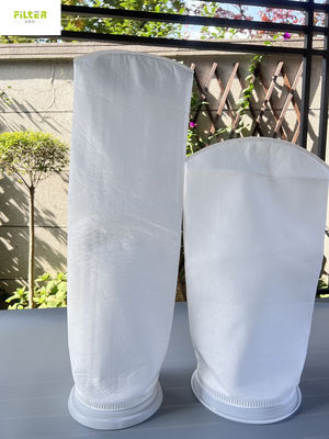 كيس فلتر السائل 10 ميكرون PP مع حلقة بلاستيكية 7 "X32"