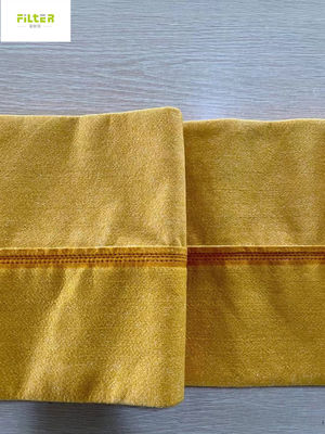 100٪ P84 إبرة شعر حقيبة تصفية لجمع الغبار نبض جيت 550 جرام نفاذية الهواء جيدة