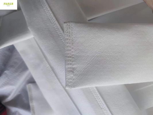 PP البوليستر الغبار جامع كيس تصفية إبرة شعر 450GSM - 550GSM