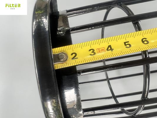 فلتر الهواء قفص الكربون الصلب أو SS304Filter Bag Cage لمجمع الغبار