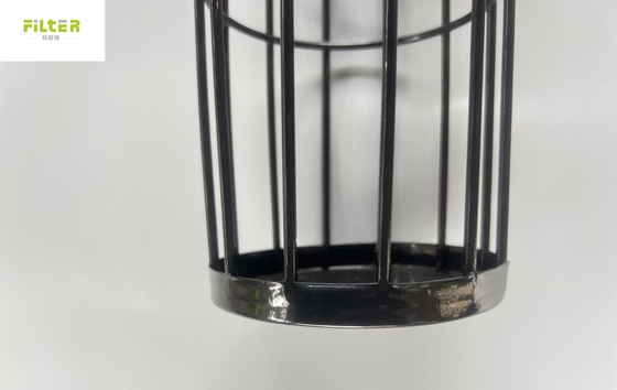 قفص مرشح SS304 لمصنع الصلب المتطابق مع حقيبة مرشح PTFE