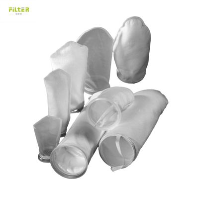كيس تصفية سائل مغلف / مصفوق مع 0.5-300 ميكرون PE / PP / NMO / PTFE