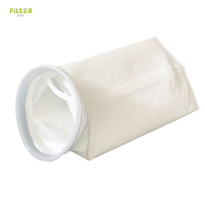 أكياس المرشحات السائلة PE / PP / NMO / PTFE مواد مقاومة درجات الحرارة العالية