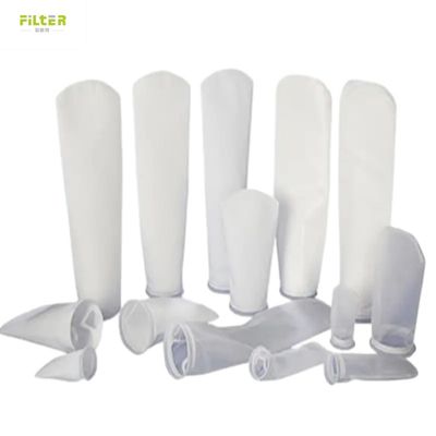 كيس تصفية سائل 500 ميكرون نايلون شبكة مع حلقة بلاستيكية