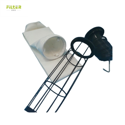 550GSM Nomex البوليستر مع PTFE غشاء فلتر الأكمام مع SS304 Snapband