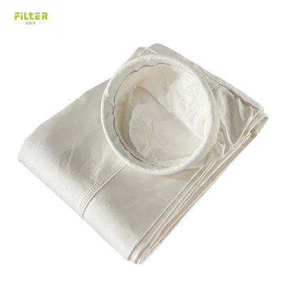 درجة حرارة عالية PPS P84 PTFE إبرة شعرت جمع الغبار فلتر الأكمام
