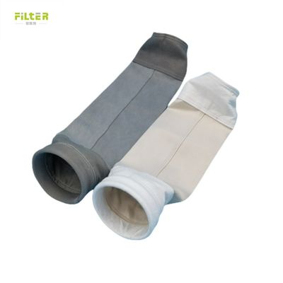 مرشح الهواء ضد الغبار P84 FMS Nomex أكياس مرشحات PTFE للمرشح الصناعي للأسمنت
