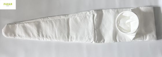 كيس فلتر بوليستر لجمع الغبار في البيئات الرطبة والحمضية في صناعات الاسمنت والتعدين