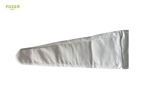 كيس فلتر بوليستر لجمع الغبار في البيئات الرطبة والحمضية في صناعات الاسمنت والتعدين