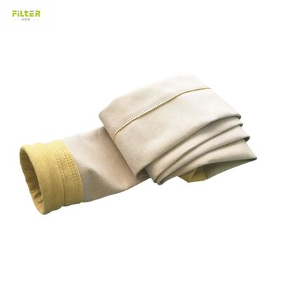 أكياس مرشح P84 PTFE ذات حجم مخصص مصنوعة من قماش مرشح P84 بوزن 550 جرامًا للمتر المربع لأنظمة تجميع الغبار والترشيح الصناعية المختلفة
