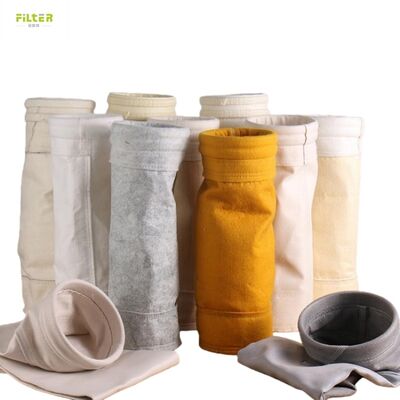 أكياس غبار P84 المقاومة للحرارة من الألياف الزجاجية من PTFE Nomex