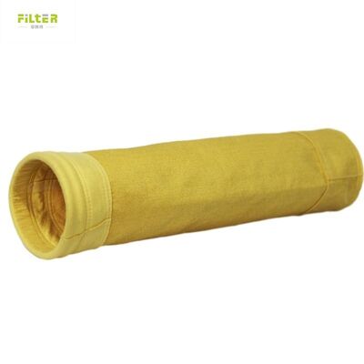 كيس فلتر P84 أراميد بوليستر PPS PTFE طويل العمر لمصنع الصلب
