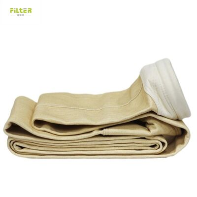 كيس فلتر P84 أراميد بوليستر PPS PTFE طويل العمر لمصنع الصلب
