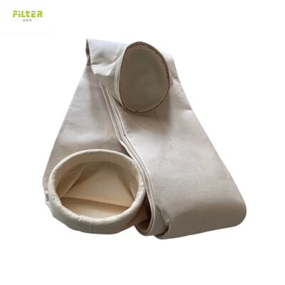 أكياس فلتر P84 PTFE طويلة العمر مصنوعة من قماش فلتر P84 بوزن 550 جرامًا للمتر المربع في أنظمة تجميع الغبار والترشيح الصناعية المختلفة