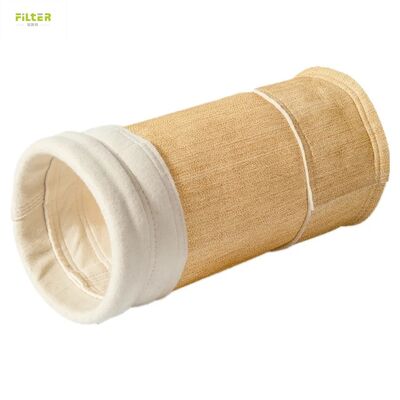 High temp Aramid Nomex PPS Polyester PTFE filter bag for chemical industry