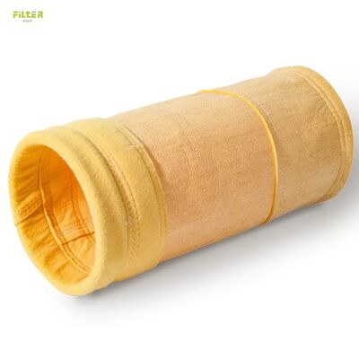 مرشح الكيس الصناعي PPS الجوارب PTFE Aramid لإزالة الغبار