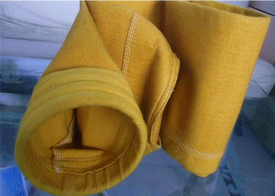 أكياس P84 جامع الغبار تصفية الصناعة مع غشاء PTFE 500 ~ 550 جي إس إم