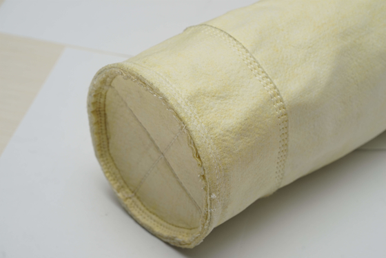 PTFE غشاء الألياف الزجاجية تصفية حقيبة 800GSM مقاومة درجات الحرارة العالية