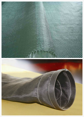 الألياف الزجاجية تصفية القماش الصناعي مع حمض الغشاء PTFE ومقاومة القلوية