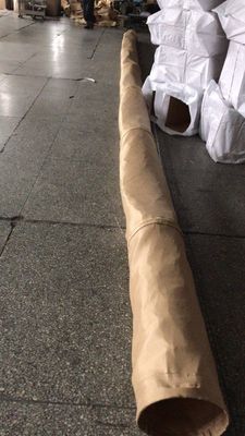 مقاومة درجات الحرارة العالية للنفط والغبار الألياف الزجاجية حقيبة تصفية الغبار