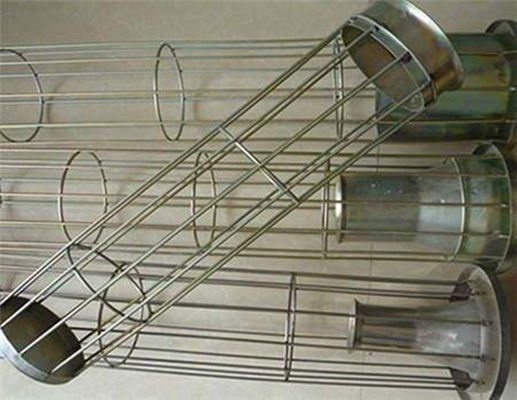 حقيبة تصفية جمع الغبار قفص سيليكون العضوية المجلفن الفولاذ المقاوم للصدأ الكربون الصلب