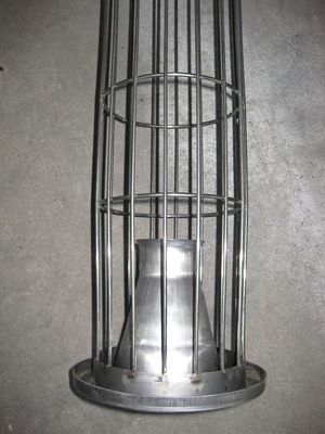 ارتفاع في درجة الحرارة أقفاص الغبار جامع مع حجم مخصص فنتوري