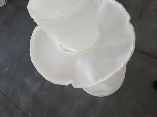 تخصيص تصفية سحاب البوليستر الأبيض السائل حقيبة لمعالجة المياه