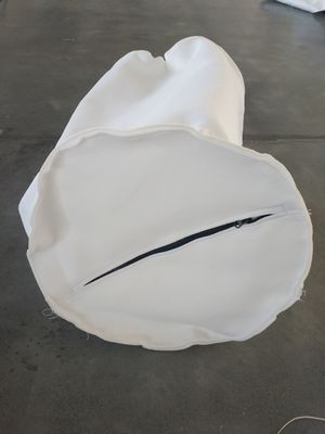 تخصيص تصفية سحاب البوليستر الأبيض السائل حقيبة لمعالجة المياه