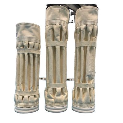 أكياس مرشح البوليستر غير المنسوجة مطوي مع غشاء PTFE