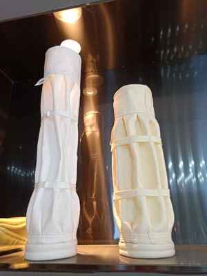 كيس مرشح مطوي من البوليستر PPS Nomex P84 Star لمجمع الغبار المعكوس