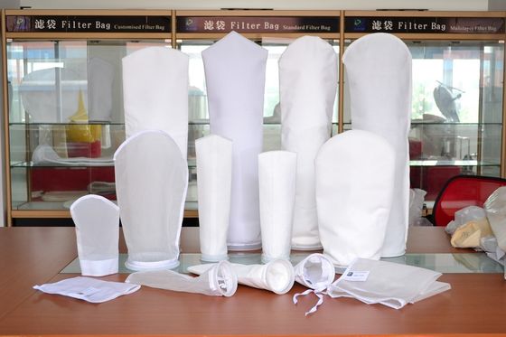 125 ميكرون البولي بروبلين الساخنه نذوب كيس فلتر النايلون لترشيح السائل