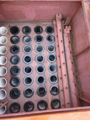 ارتفاع درجة الحرارة 630GSM 7 حلقات 260 درجة حقيبة تصفية الألياف الزجاجية RABH لمحطة توليد الكهرباء