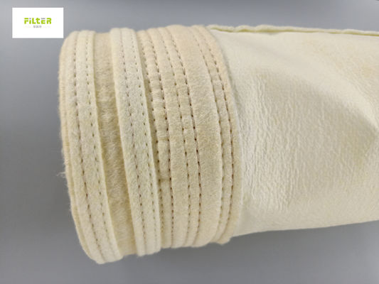 عادي كيس فلتر الألياف الزجاجية نسج PTFE المغلفة 746G / M2 حسب الطلب