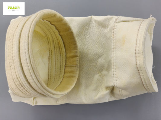 مقاومة التآكل فرن الألياف الزجاجية كيس مرشح درجة حرارة عالية