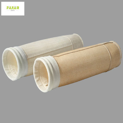 PPS بوليستر P84 Aramid Nomex PTFE Filter Bag Industrial
