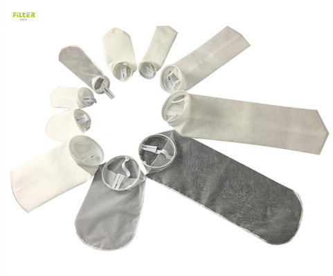 حقيبة تصفية السائل PP تذوب الساخنة 5 ميكرون مع حلقة بلاستيكية