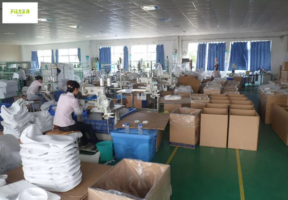 تذوب الساخنة 100 ميكرون PP حقيبة تصفية المياه مع حلقة الصلب