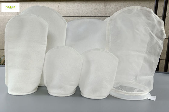 7 "X32" 5 ، 10 ، 25 ، 50 ، 100 ميكرون حقيبة تصفية السائل مع حلقة PP F
